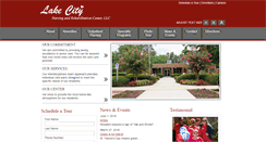 Desktop Screenshot of lakecityrehabcenter.com